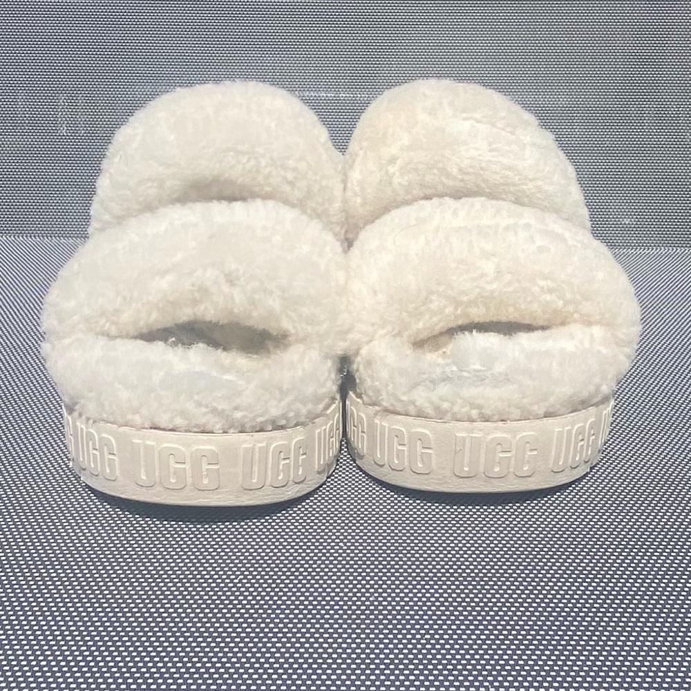 Ugg Platform Slides - Natural - Size 8 - image 1